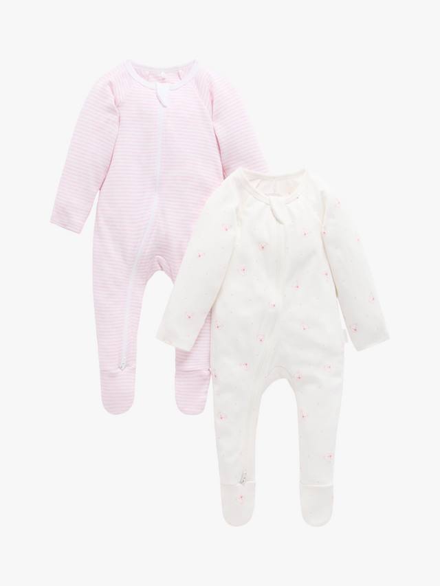 Детский хлопковый комбинезон с молнией Purebaby, Pack of 2, Pink Bear
Детский хлопковый комбинезон с молнией Purebaby, Pack of 2, Pink Bear