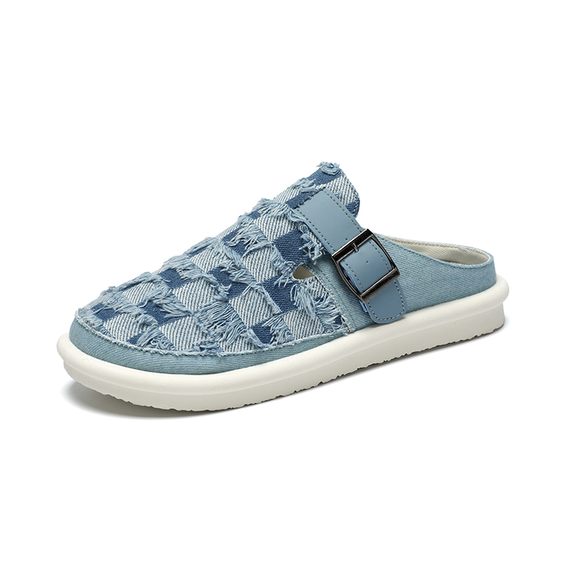 King Jinmai Мужские противоскользящие закрытые тапочки светло-голубые, цвет Light Blue
King Jinmai Мужские противоскользящие закрытые тапочки светло-голубые, цвет Light Blue