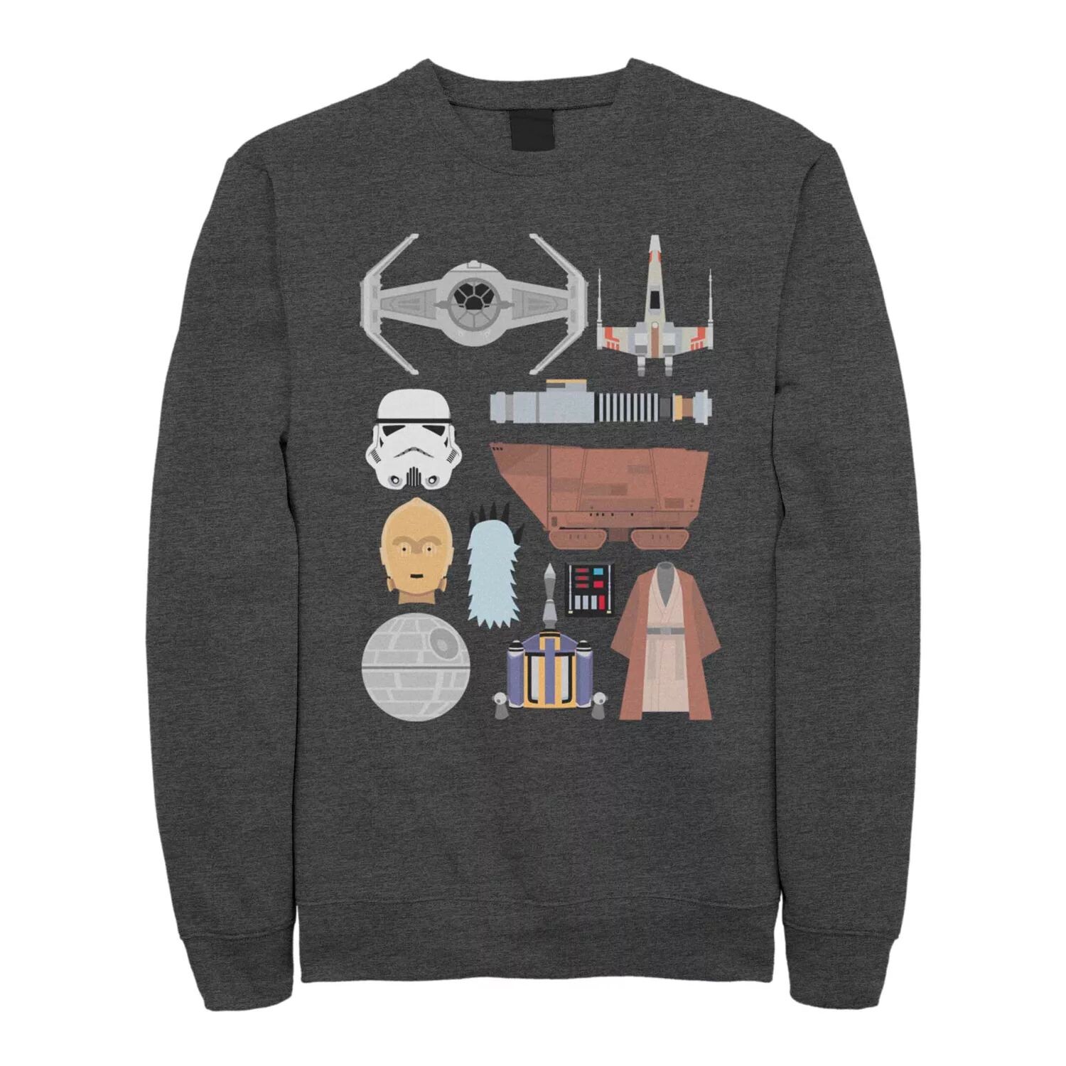 Мужской свитшот Star Wars The Essentials Licensed Character
Мужской свитшот Star Wars The Essentials Licensed Character