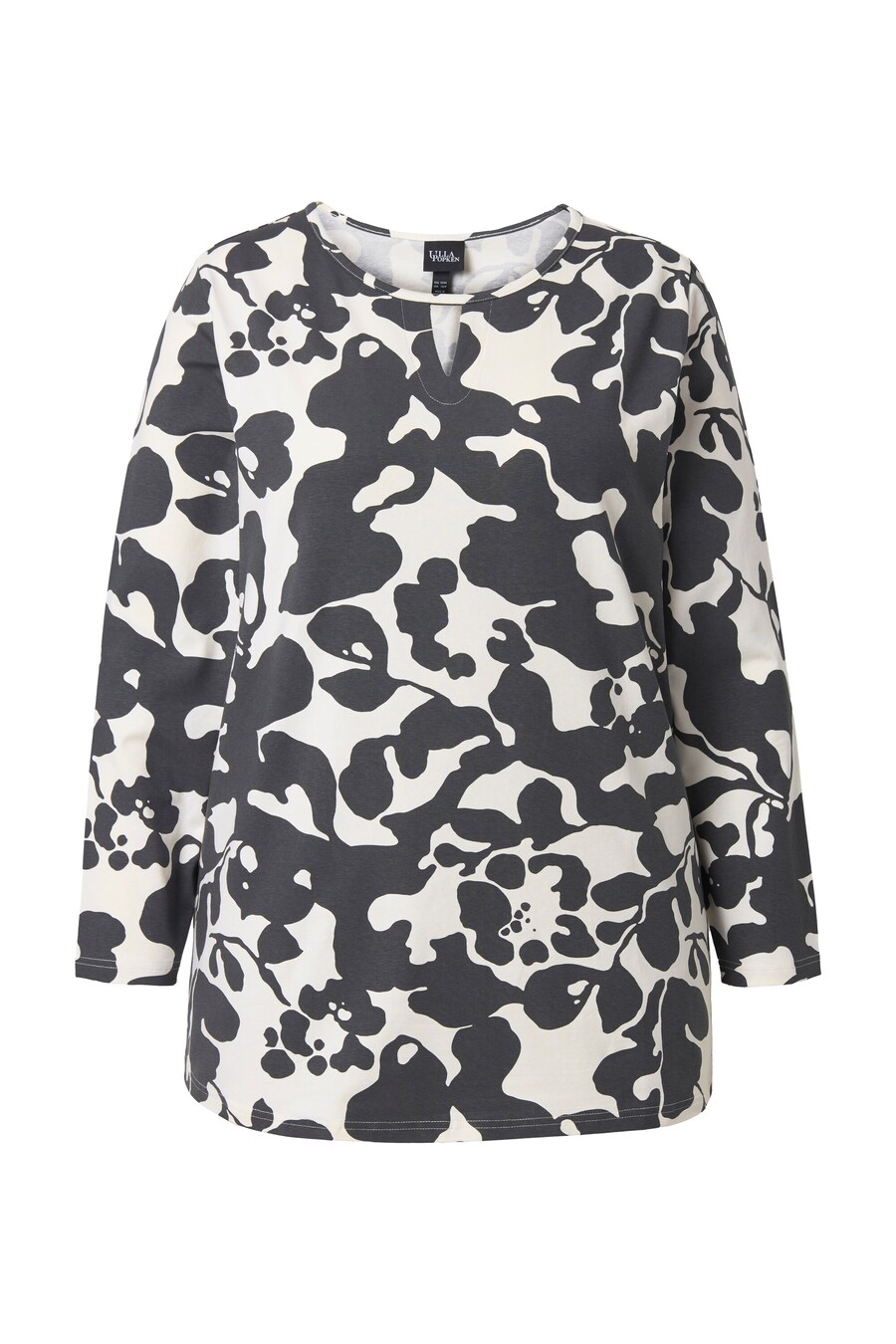 Рубашка Ulla Popken, Black/Wool White
Рубашка Ulla Popken, Black/Wool White