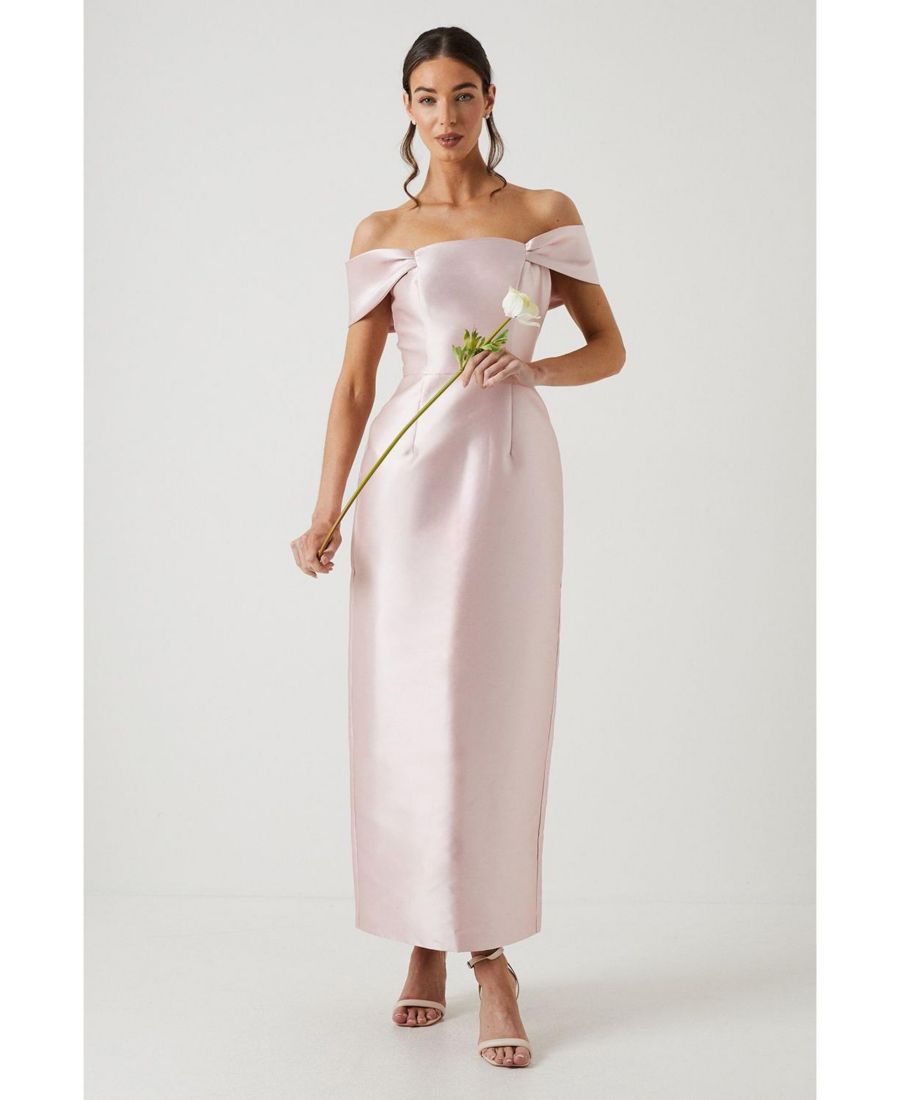 Женское почетное твиловое макси-платье с открытыми плечами Coast, Blush
Женское почетное твиловое макси-платье с открытыми плечами Coast, Blush