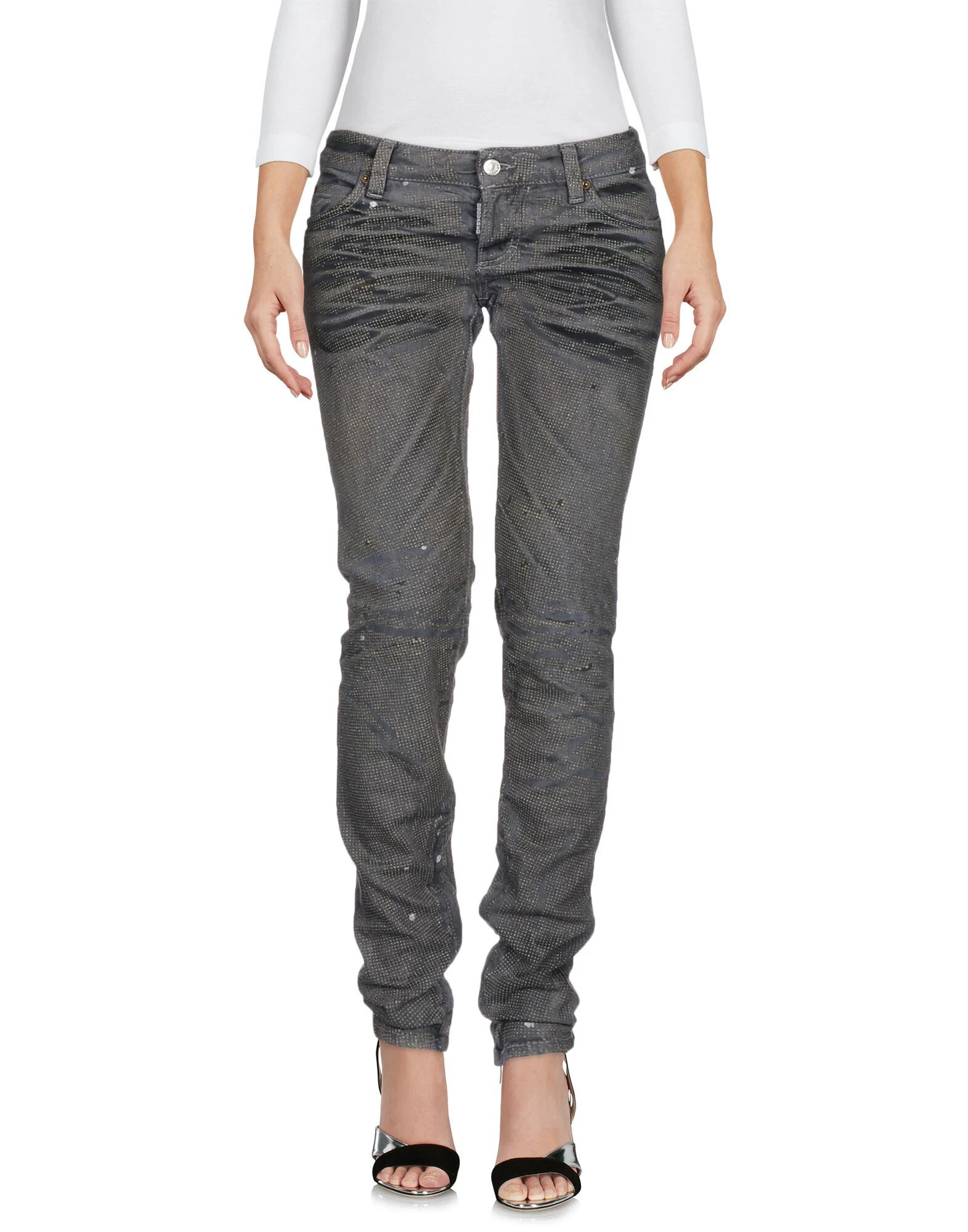 Джинсы Dsquared2, серо-голубой 
Джинсы Dsquared2, серо-голубой