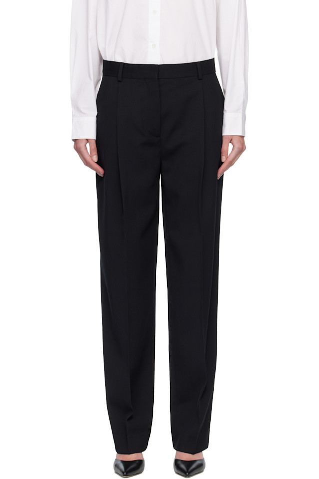 Брюки со складками Toteme, черный
Брюки со складками Toteme, черный