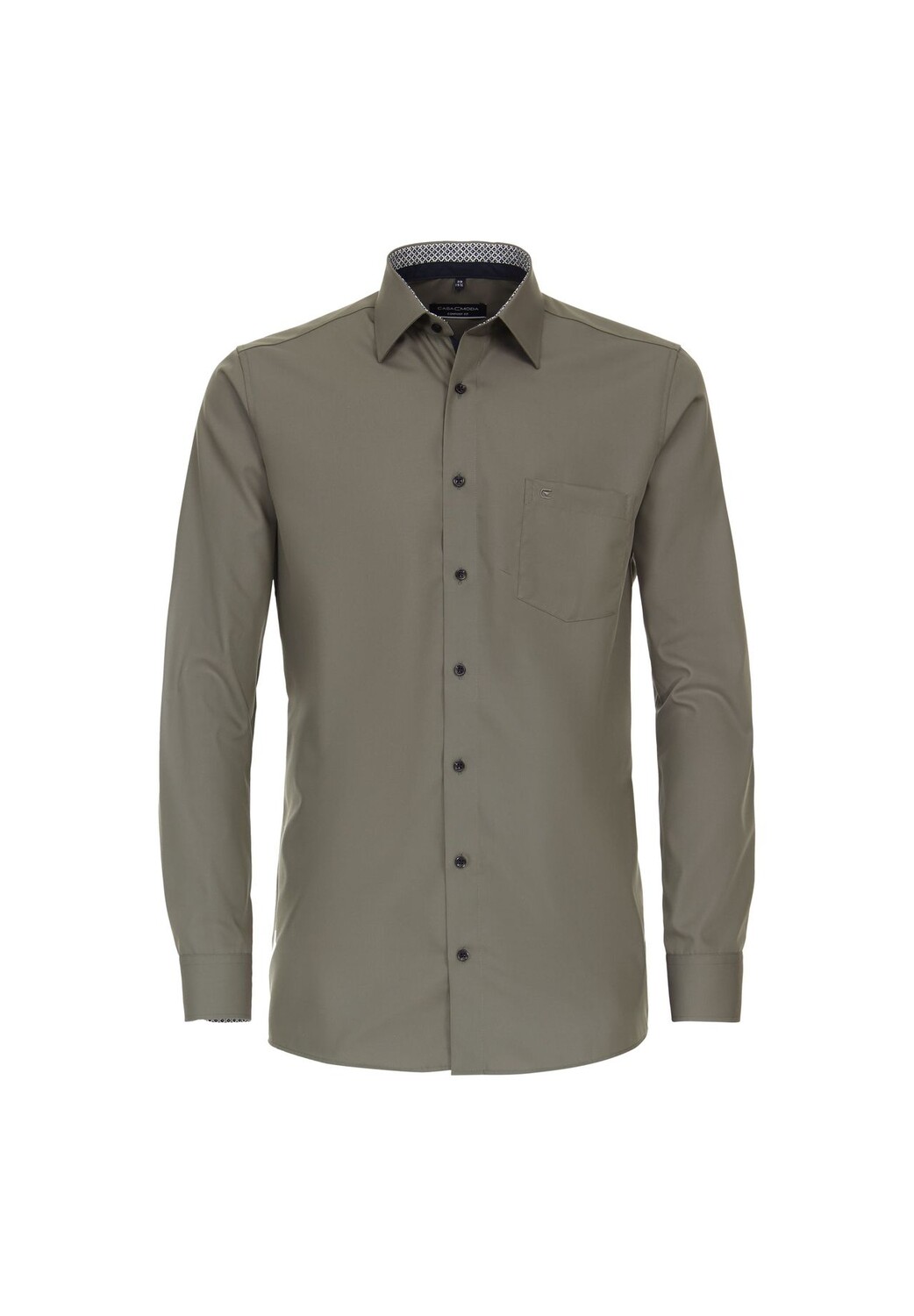 Мужская деловая рубашка, простого и комфортного кроя CASAMODA, оливковый
Мужская деловая рубашка, простого и комфортного кроя CASAMODA, оливковый