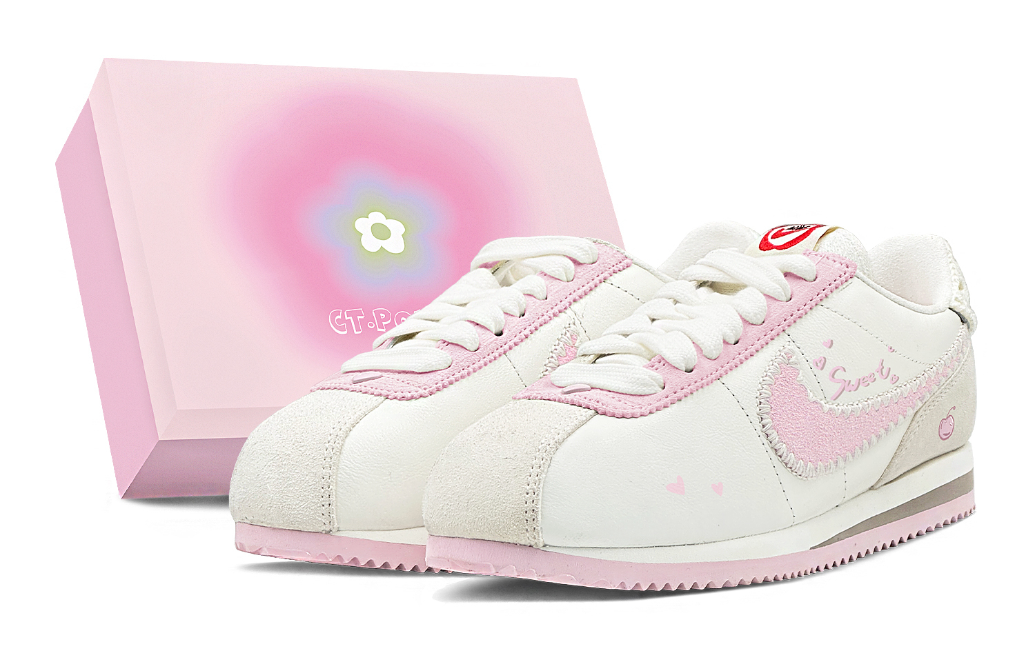 Nike Женские кроссовки Cortez Anti Slip Wear Resistant Low Top Casual белые розовые
Nike Женские кроссовки Cortez Anti Slip Wear Resistant Low Top Casual белые розовые