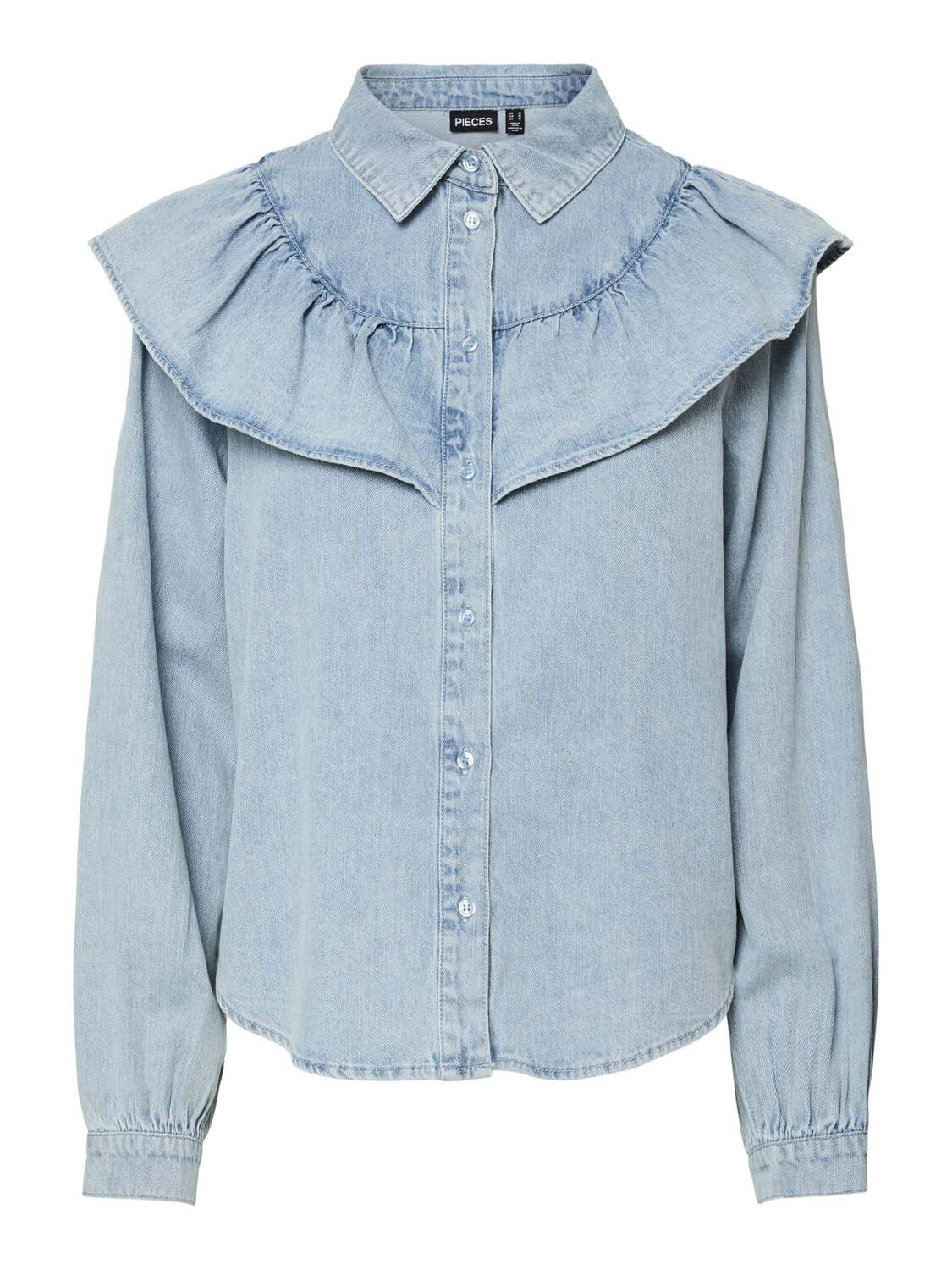 PIECES Блузка 'PCBirke' в светло-голубом цвете
PIECES Блузка 'PCBirke' в светло-голубом цвете