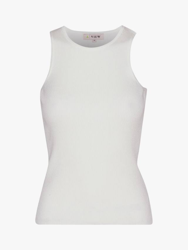 Майка из ребристого трикотажа A-VIEW, белый
Майка из ребристого трикотажа A-VIEW, белый