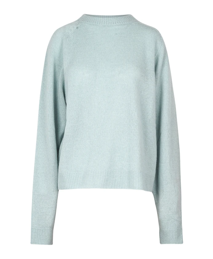 Пуловер-Реглан из шерсти и кашемира Alysi, зеленый
Пуловер-Реглан из шерсти и кашемира Alysi, зеленый