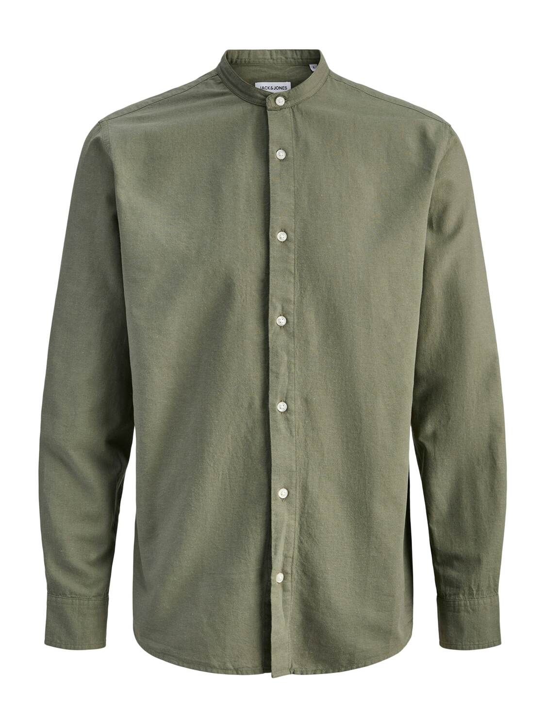 JACK & JONES Оливковая рубашка 'JJEBREEZE' Regular fit на пуговицах
JACK & JONES Оливковая рубашка 'JJEBREEZE' Regular fit на пуговицах