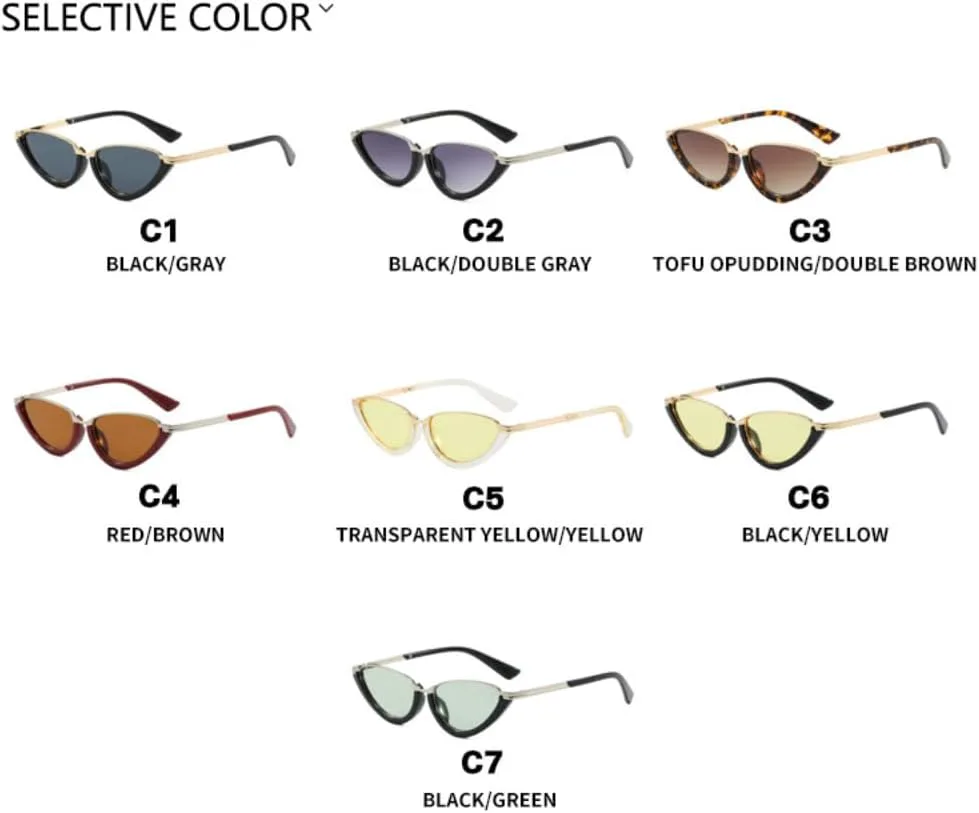 Солнцезащитные очки для мужчин и женщин - защита UV400 - градиентные линзы "кошачий глаз" для занятий спортом на открытом воздухе и вождения DSVIGF, Black Yellow
Солнцезащитные очки для мужчин и женщин - защита UV400 - градиентные линзы "кошачий глаз" для занятий спортом на открытом воздухе и вождения DSVIGF, Black Yellow