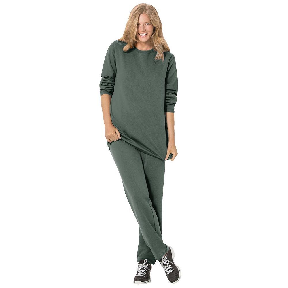 Женщина в женском флисовом свитшоте больших размеров Woman Within, цвет Pine
Женщина в женском флисовом свитшоте больших размеров Woman Within, цвет Pine