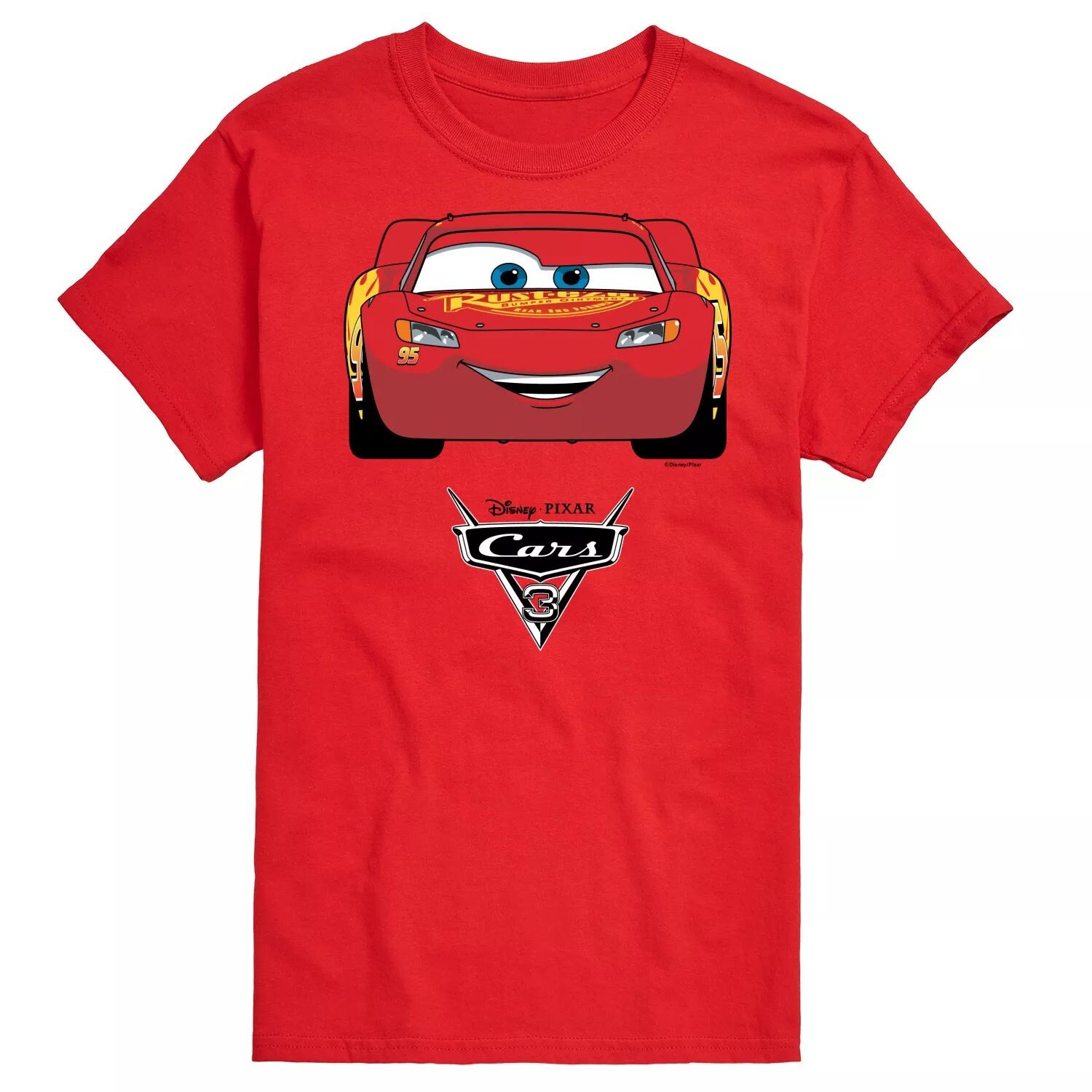 Мужская футболка с рисунком Молнии Маккуина Disney/Pixar Cars License
Мужская футболка с рисунком Молнии Маккуина Disney/Pixar Cars License