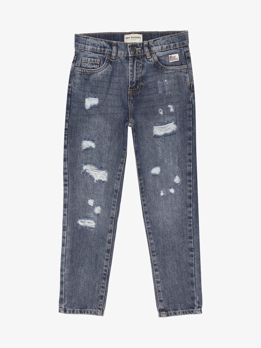 Зауженные джинсы Roy Rogers RIPPED, Grey Denim
Зауженные джинсы Roy Rogers RIPPED, Grey Denim