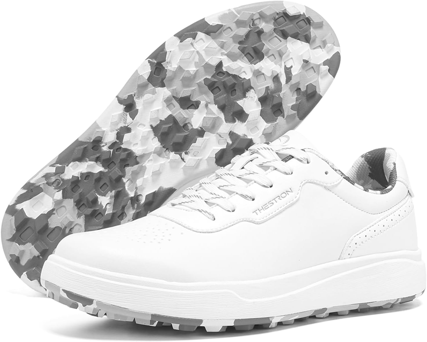 Мужские гольф-кроссовки без шипов для мужчин, уличная обувь для ходьбы с противоскользящей подошвой, размеры 7-14 Zakey, Whitemicai
Мужские гольф-кроссовки без шипов для мужчин, уличная обувь для ходьбы с противоскользящей подошвой, размеры 7-14 Zakey, Whitemicai