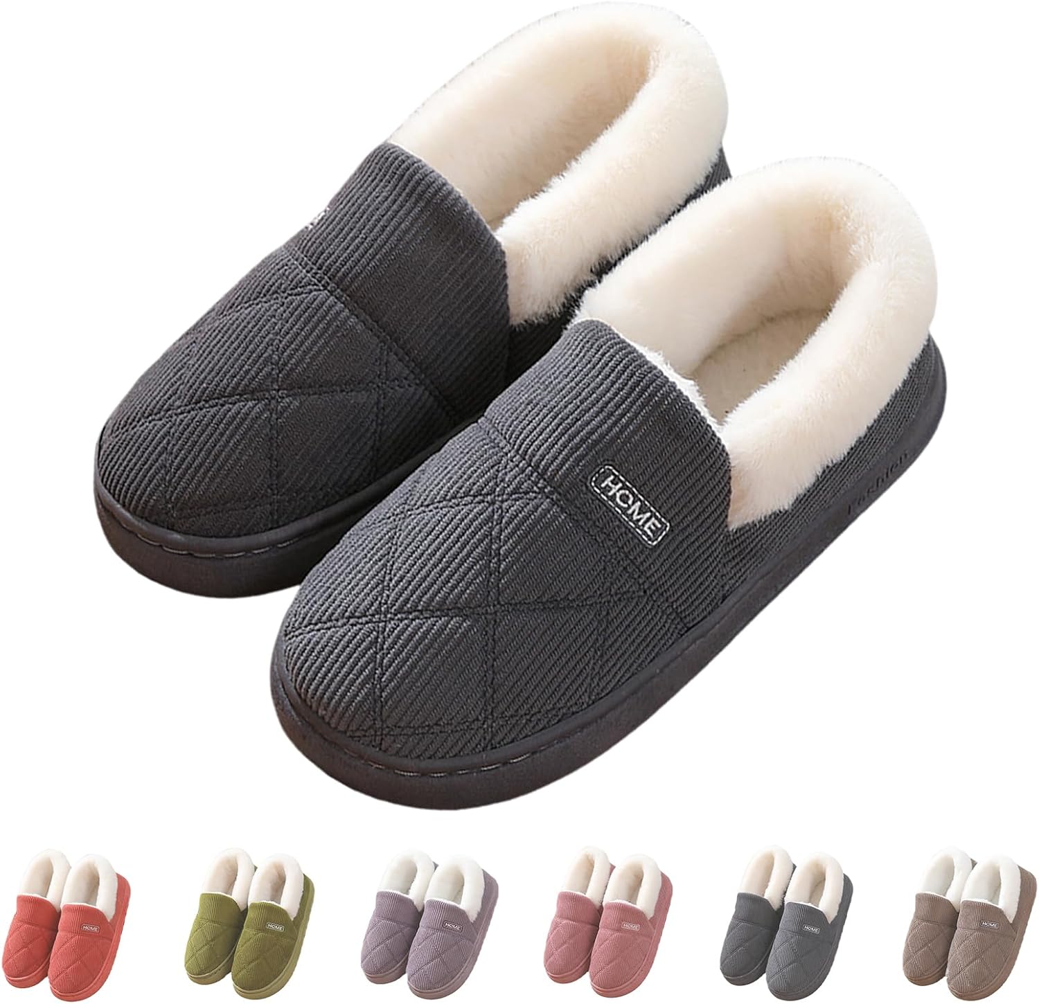 Унисекс домашние тапочки-ботинки, зимние с плюшем, теплые, с меховой подкладкой, удобной подошвой с поддержкой свода стопы, противоскользящие, для дома и улицы Generic, серый
Унисекс домашние тапочки-ботинки, зимние с плюшем, теплые, с меховой подкладкой, удобной подошвой с поддержкой свода стопы, противоскользящие, для дома и улицы Generic, серый