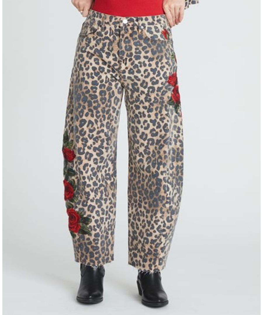 Женские джинсы Parker Barrel с высокой посадкой Driftwood, Leopard
Женские джинсы Parker Barrel с высокой посадкой Driftwood, Leopard