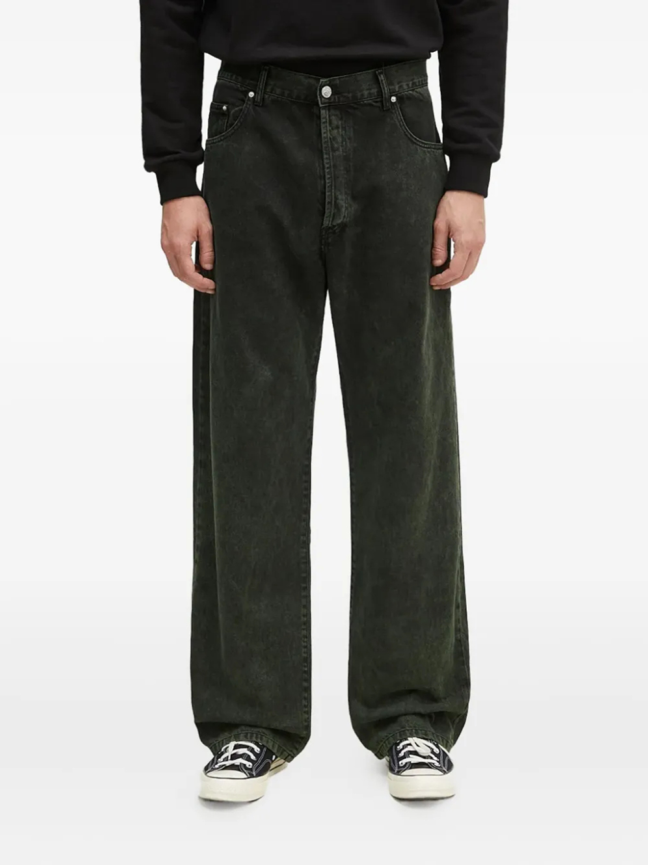 Джинсы с нашивкой-логотипом Aries, зеленый
Джинсы с нашивкой-логотипом Aries, зеленый