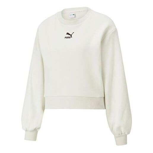 Свитер classics balloon sleeve crew neck sweater 'white' Puma, белый
Свитер classics balloon sleeve crew neck sweater 'white' Puma, белый