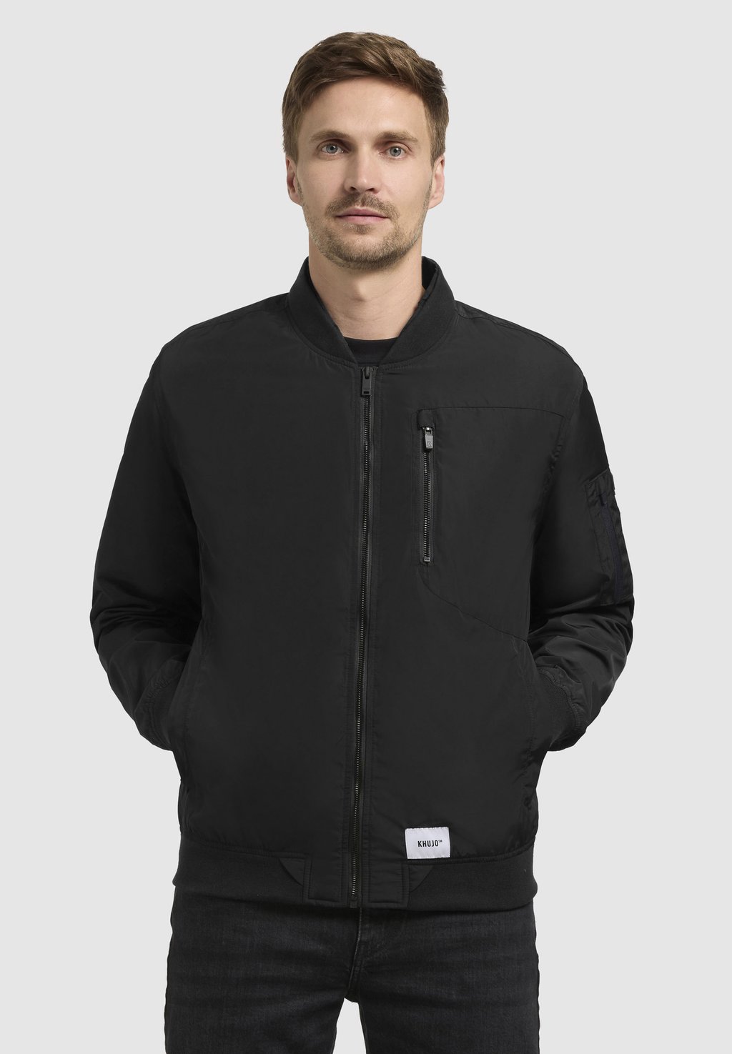 Куртка-бомбер BEKI khujo, черный
Куртка-бомбер BEKI khujo, черный