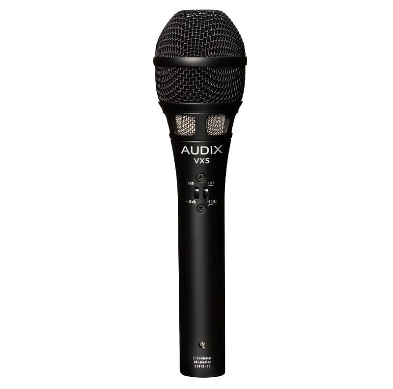 Конденсаторный микрофон Audix VX5 Handheld Supercardioid Condenser Mic
Конденсаторный микрофон Audix VX5 Handheld Supercardioid Condenser Mic