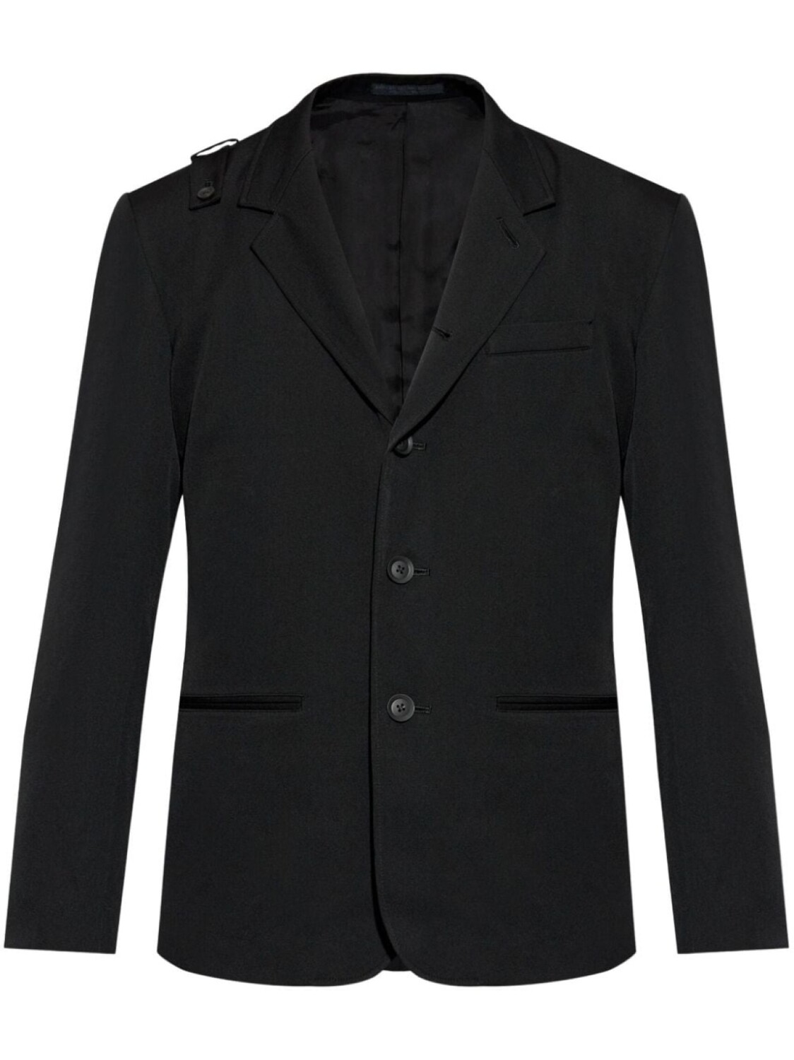 Yohji Yamamoto шерстяной блейзер, черный
Yohji Yamamoto шерстяной блейзер, черный