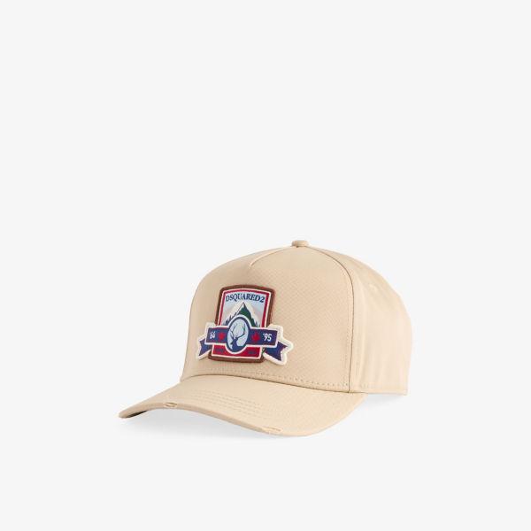 Бейсболка Dsquared2 из хлопкового канта с нашивкой с логотипом бренда, бежевый
Бейсболка Dsquared2 из хлопкового канта с нашивкой с логотипом бренда, бежевый