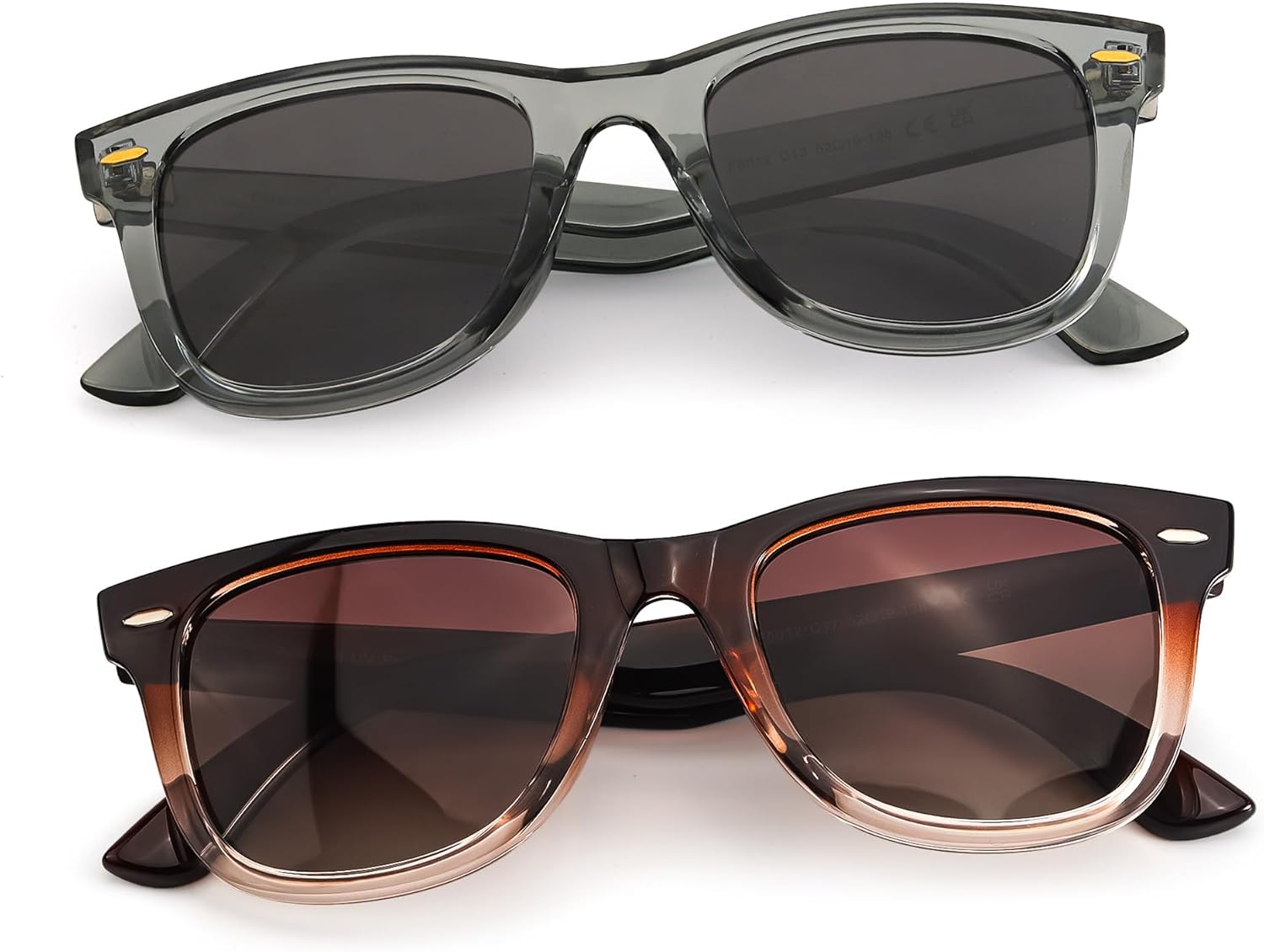 Поляризованные солнцезащитные очки SIPHEW для женщин и мужчин - квадратные спортивные солнцезащитные очки с зеркальными линзами и защитой от УФ-излучения, средний размер, B07-clear Grey+double Tea(2pack)
Поляризованные солнцезащитные очки SIPHEW для женщин и мужчин - квадратные спортивные солнцезащитные очки с зеркальными линзами и защитой от УФ-излучения, средний размер, B07-clear Grey+double Tea(2pack)