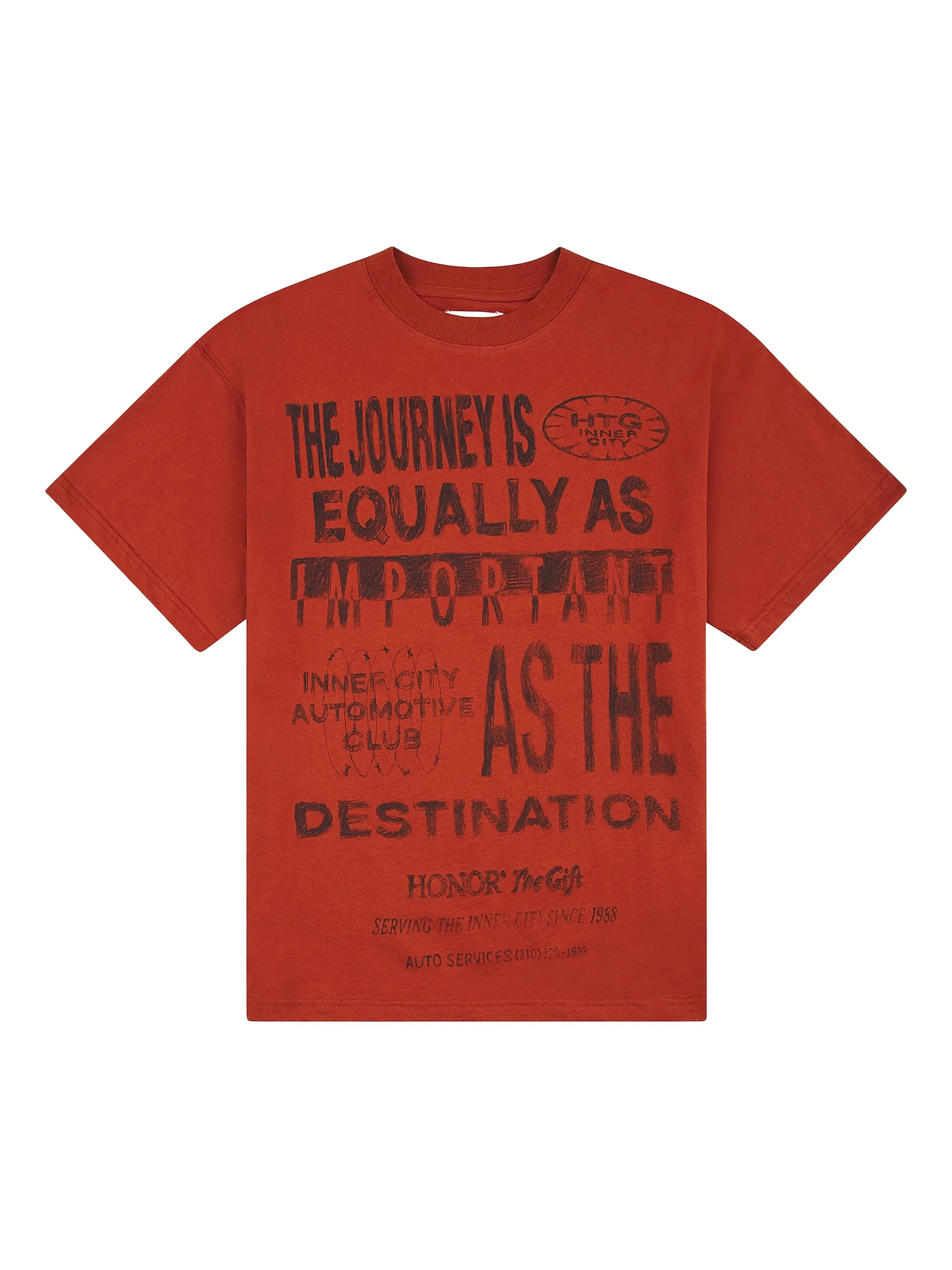 Футболка Traveled Journey Honor The Gift, коричневый
Футболка Traveled Journey Honor The Gift, коричневый