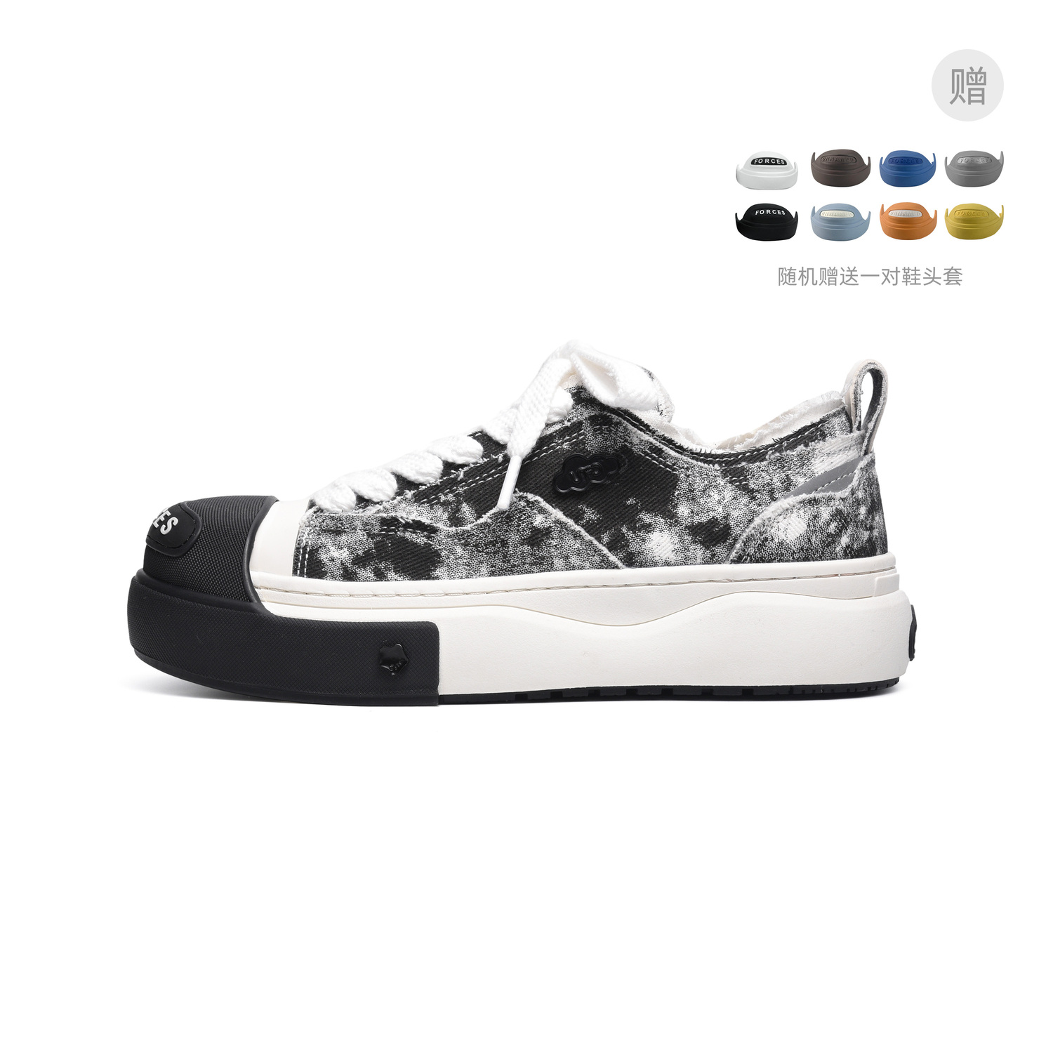 UNNAMED FORCES Юнисекс скейтборд кроссовки лоу-топ белые черно-белые, цвет Black White
UNNAMED FORCES Юнисекс скейтборд кроссовки лоу-топ белые черно-белые, цвет Black White