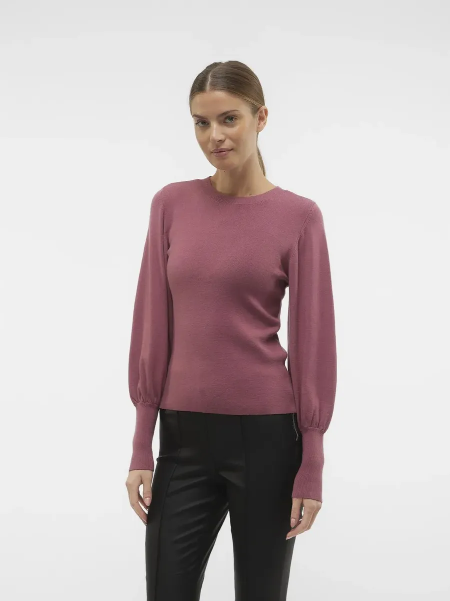 Свитер с круглым вырезом Vero Moda "VMHOLLYKARISPUFF LS O-NECK PULLOV GA BOO", цвет Dry Rose
Свитер с круглым вырезом Vero Moda "VMHOLLYKARISPUFF LS O-NECK PULLOV GA BOO", цвет Dry Rose