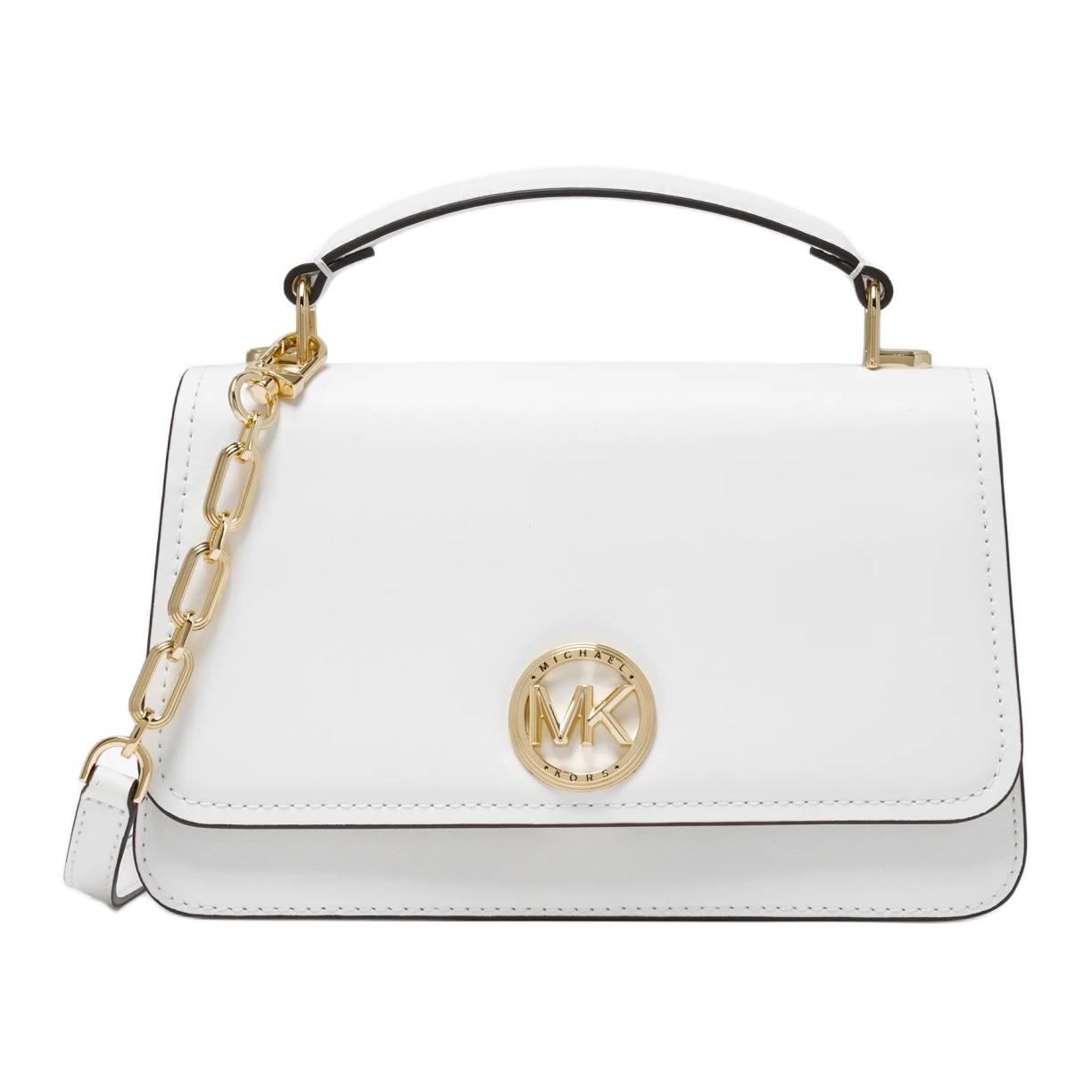 MICHAEL KORS Кожаная сумка через плечо на одно плечо среднего размера женская белая
MICHAEL KORS Кожаная сумка через плечо на одно плечо среднего размера женская белая