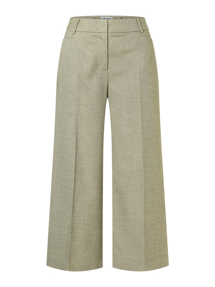 Брюки 7/8 из вискозной смеси цвета мягкой латуни More & More
Брюки 7/8 из вискозной смеси цвета мягкой латуни More & More