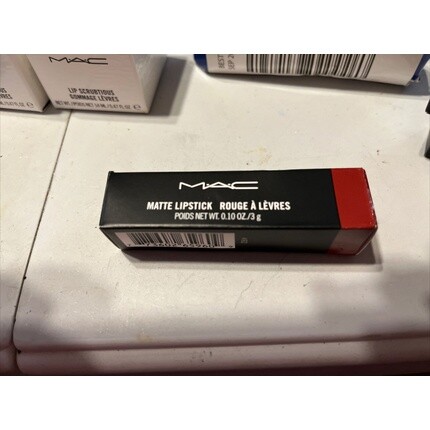 Матовая губная помада 665 Ring The Alarm, полноразмерная, 0,10 унции, Mac 
Матовая губная помада 665 Ring The Alarm, полноразмерная, 0,10 унции, Mac