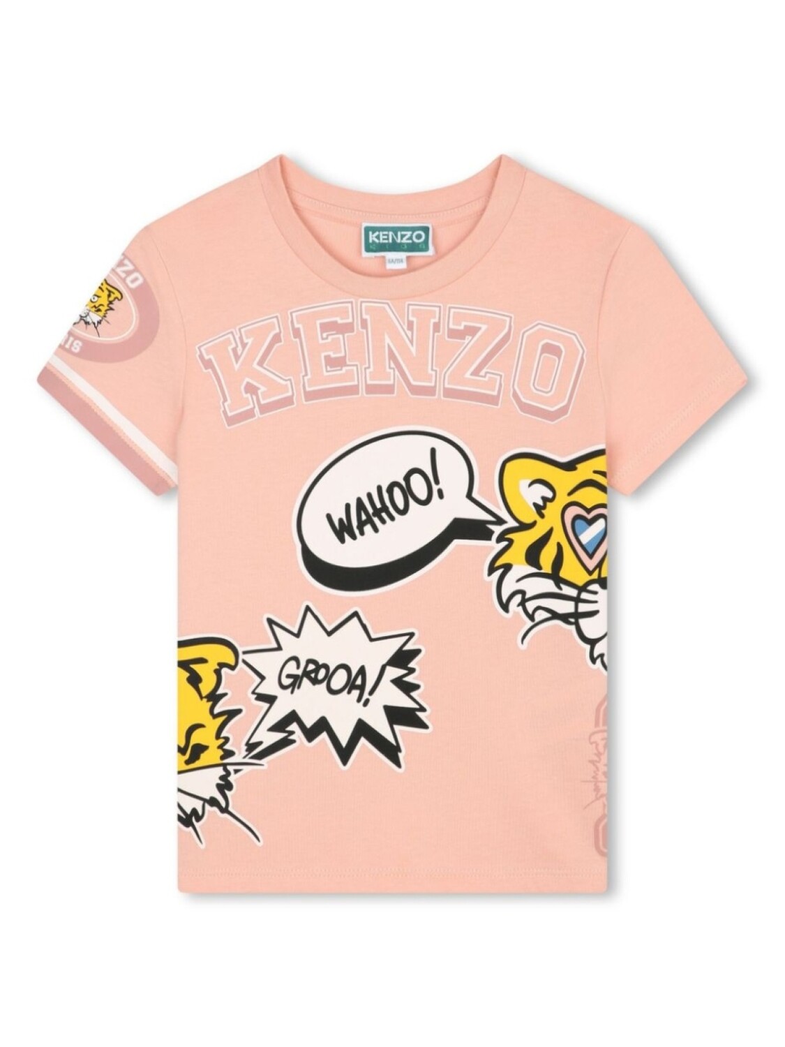 Kenzo Kids футболка с принтом Tiger, розовый
Kenzo Kids футболка с принтом Tiger, розовый