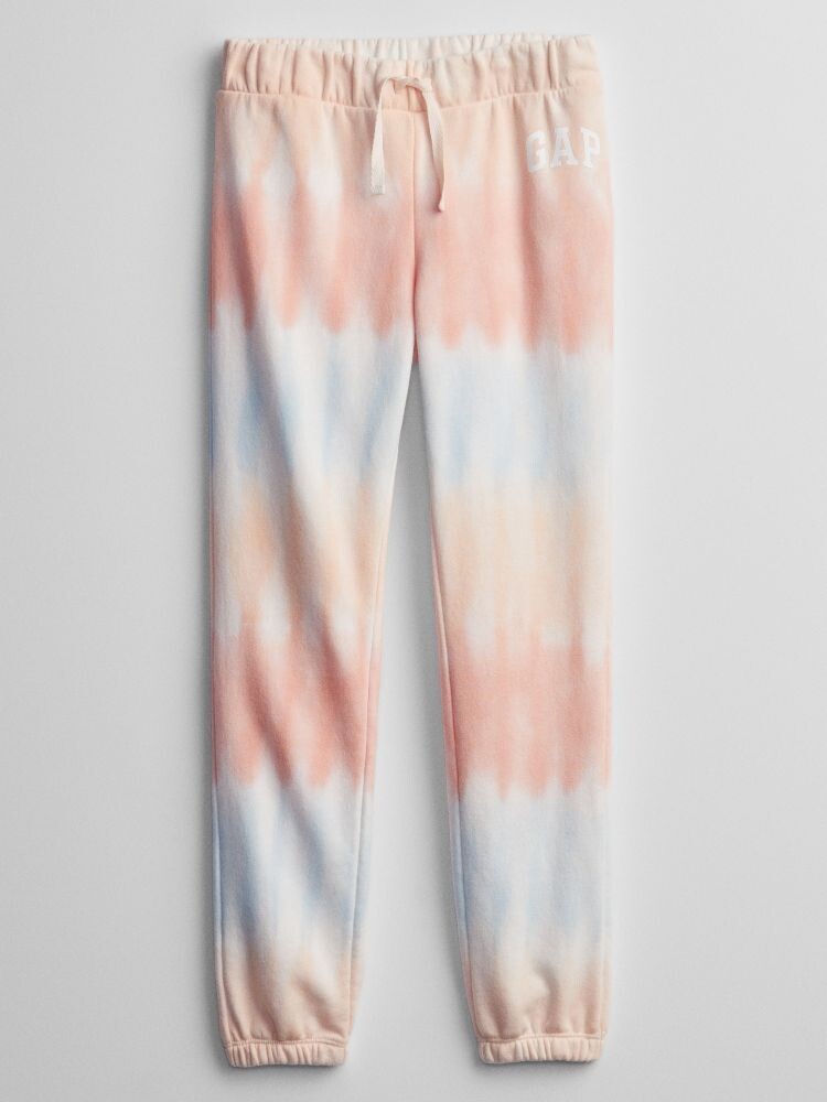 Детские спортивные штаны из батика с логотипом Gap, мультиколор
Детские спортивные штаны из батика с логотипом Gap, мультиколор