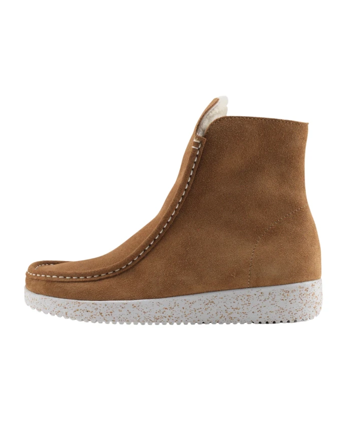 Замшевые ботинки на теплой подкладке с подкладкой из овчины. Nature Footwear, коричневый
Замшевые ботинки на теплой подкладке с подкладкой из овчины. Nature Footwear, коричневый