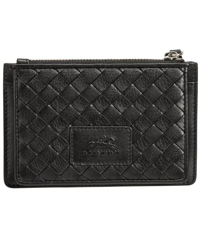 Женская коллекция Basket Weave с RFID-защитой для карт и карманом для монет Mancini, черный
Женская коллекция Basket Weave с RFID-защитой для карт и карманом для монет Mancini, черный