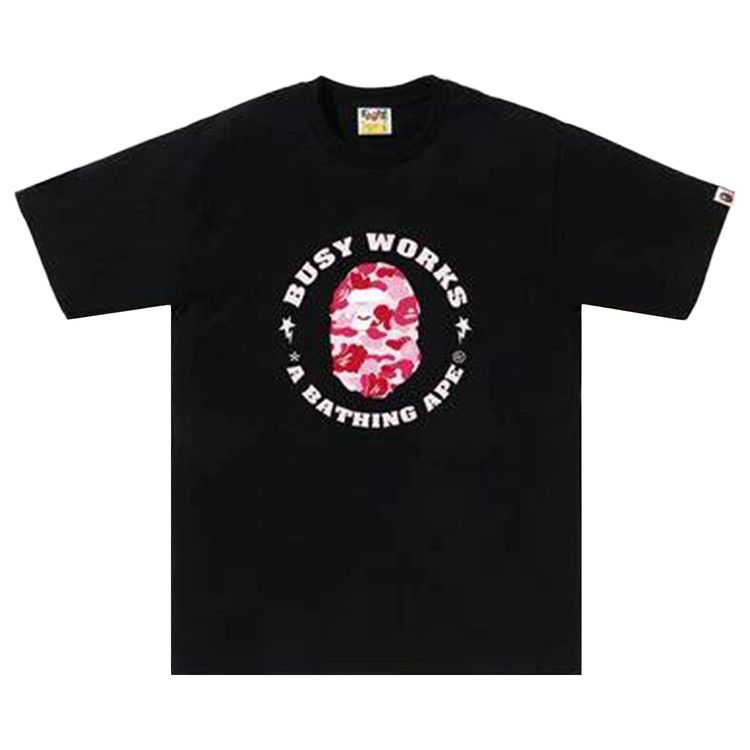 Футболка BAPE ABC Camo Busy Works Sta Tee, Black/Pink
Футболка BAPE ABC Camo Busy Works Sta Tee, Black/Pink