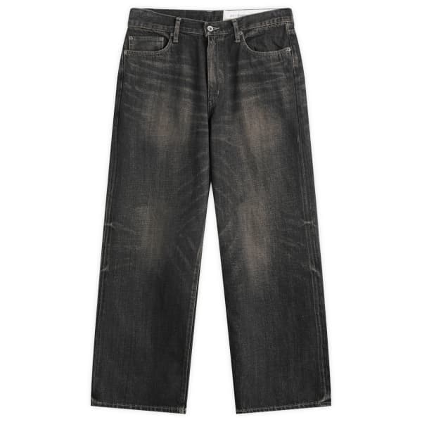 Широкие брюки из стираного денима dp Neighborhood, черный
Широкие брюки из стираного денима dp Neighborhood, черный