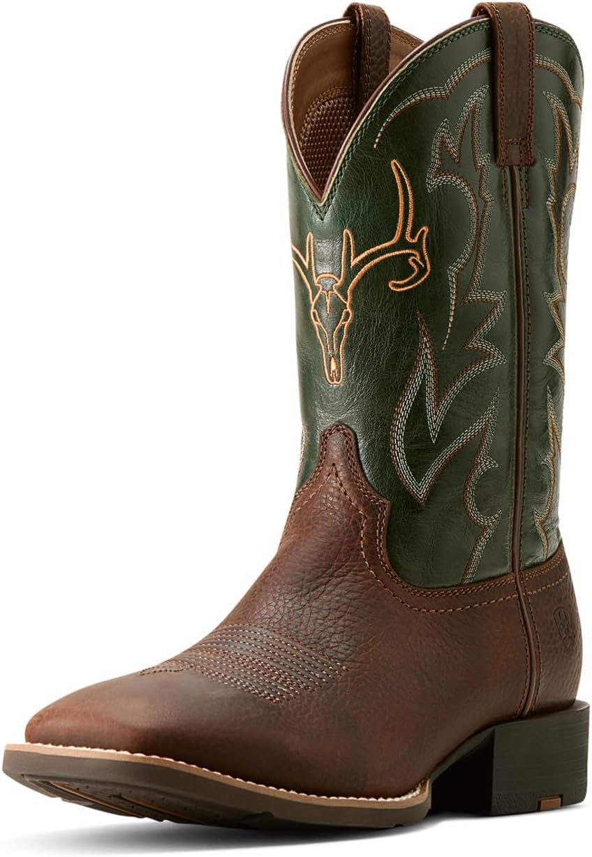 Мужские спортивные ботинки-ковбой ARIAT для улицы, зеленый/коричневый
Мужские спортивные ботинки-ковбой ARIAT для улицы, зеленый/коричневый