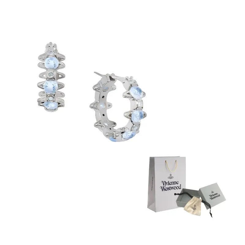 Vivienne Westwood Warwick Серьги из латуни для женщин Blue Diamond/Silver
Vivienne Westwood Warwick Серьги из латуни для женщин Blue Diamond/Silver