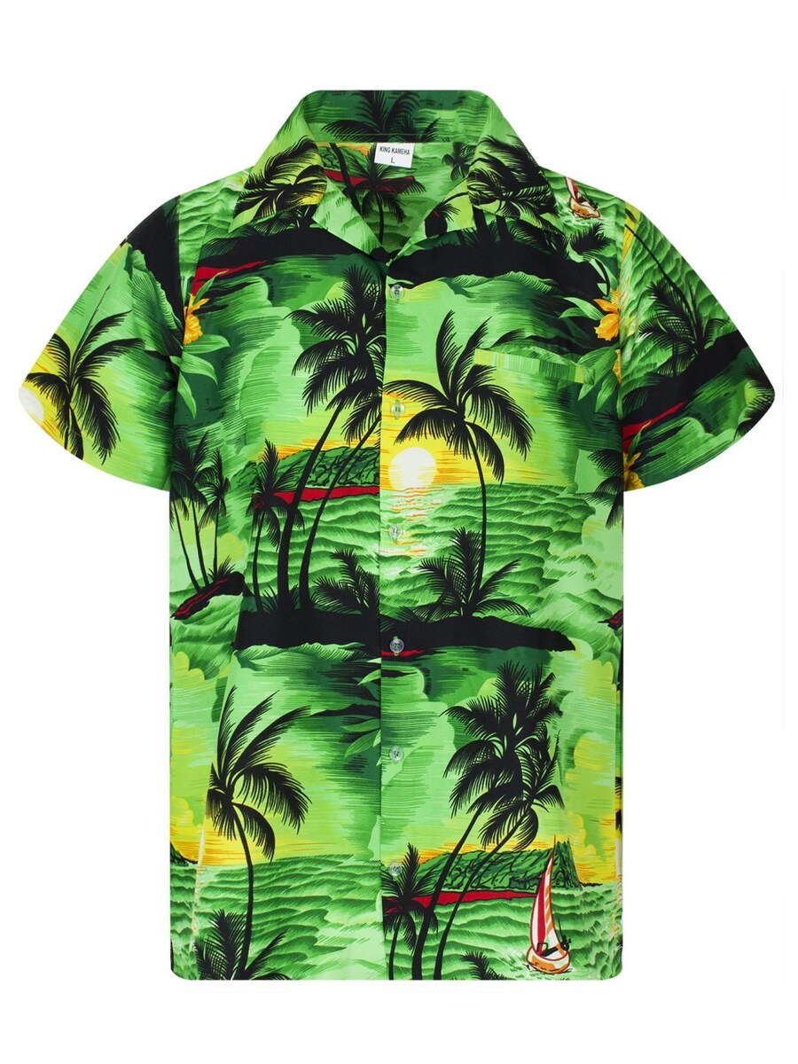 Рубашка King Kameha Surf, зеленый 
Рубашка King Kameha Surf, зеленый