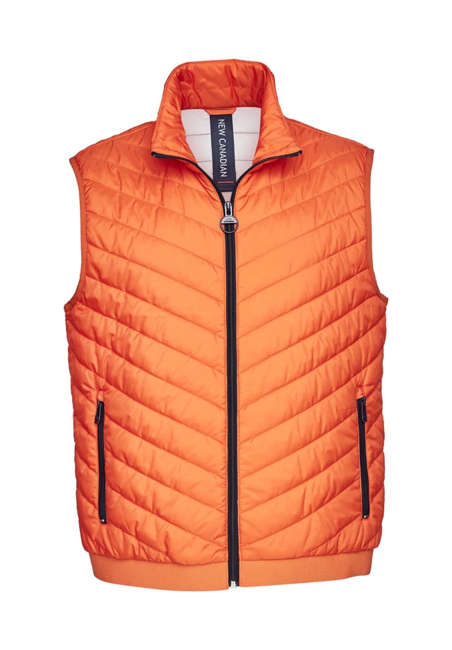 Стеганый жилет с водоотталкивающими свойствами New Canadian, оранжевый
Стеганый жилет с водоотталкивающими свойствами New Canadian, оранжевый