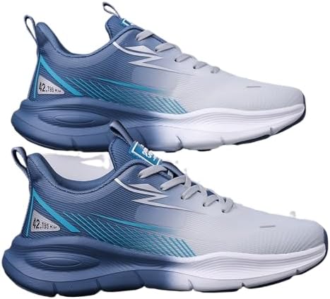 Мужские кроссовки для бега 2025 года, легкие, дышащие, противоскользящие, амортизирующие, износостойкие, с мягкой подошвой Generic, синий
Мужские кроссовки для бега 2025 года, легкие, дышащие, противоскользящие, амортизирующие, износостойкие, с мягкой подошвой Generic, синий