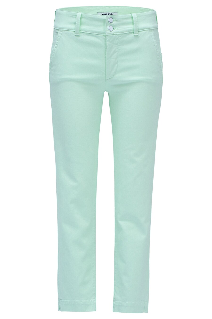 Облегающие брюки-чинос Salsa Jeans Secret, пастельный зеленый 
Облегающие брюки-чинос Salsa Jeans Secret, пастельный зеленый
