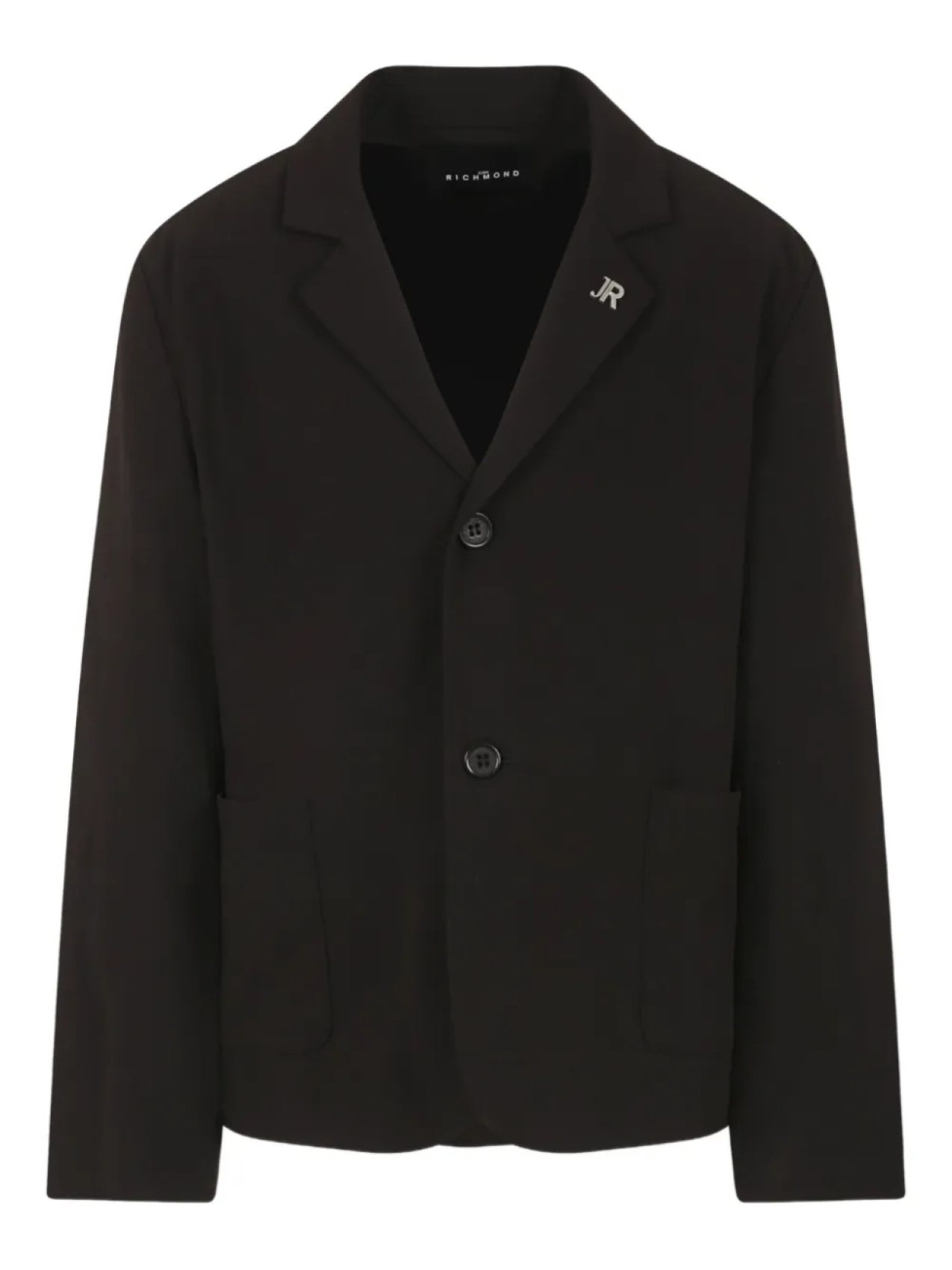 Однобортный пиджак John Richmond Junior, черный
Однобортный пиджак John Richmond Junior, черный