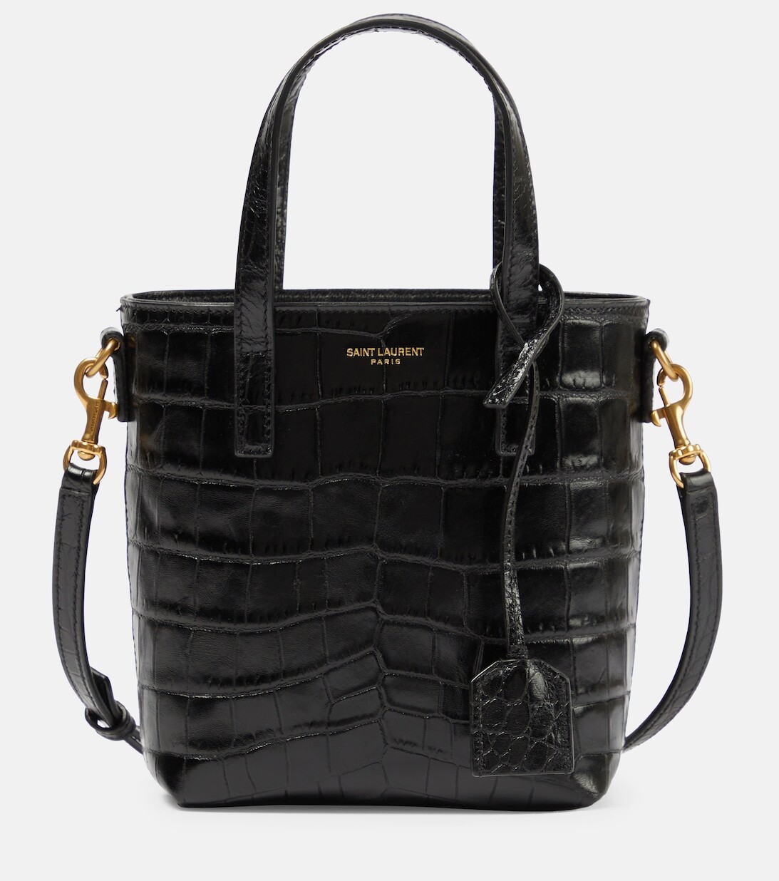 Сумка-шопер Saint Laurent Paris Mini Toy из кожи с эффектом крокодила Saint Laurent, черный
Сумка-шопер Saint Laurent Paris Mini Toy из кожи с эффектом крокодила Saint Laurent, черный