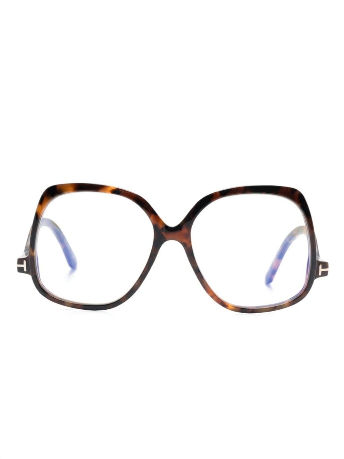 TOM FORD Eyewear очки в массивной оправе, коричневый
TOM FORD Eyewear очки в массивной оправе, коричневый