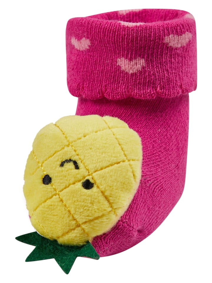 Sterntaler Детские носочки-погремушки с ананасом, розового цвета
Sterntaler Детские носочки-погремушки с ананасом, розового цвета