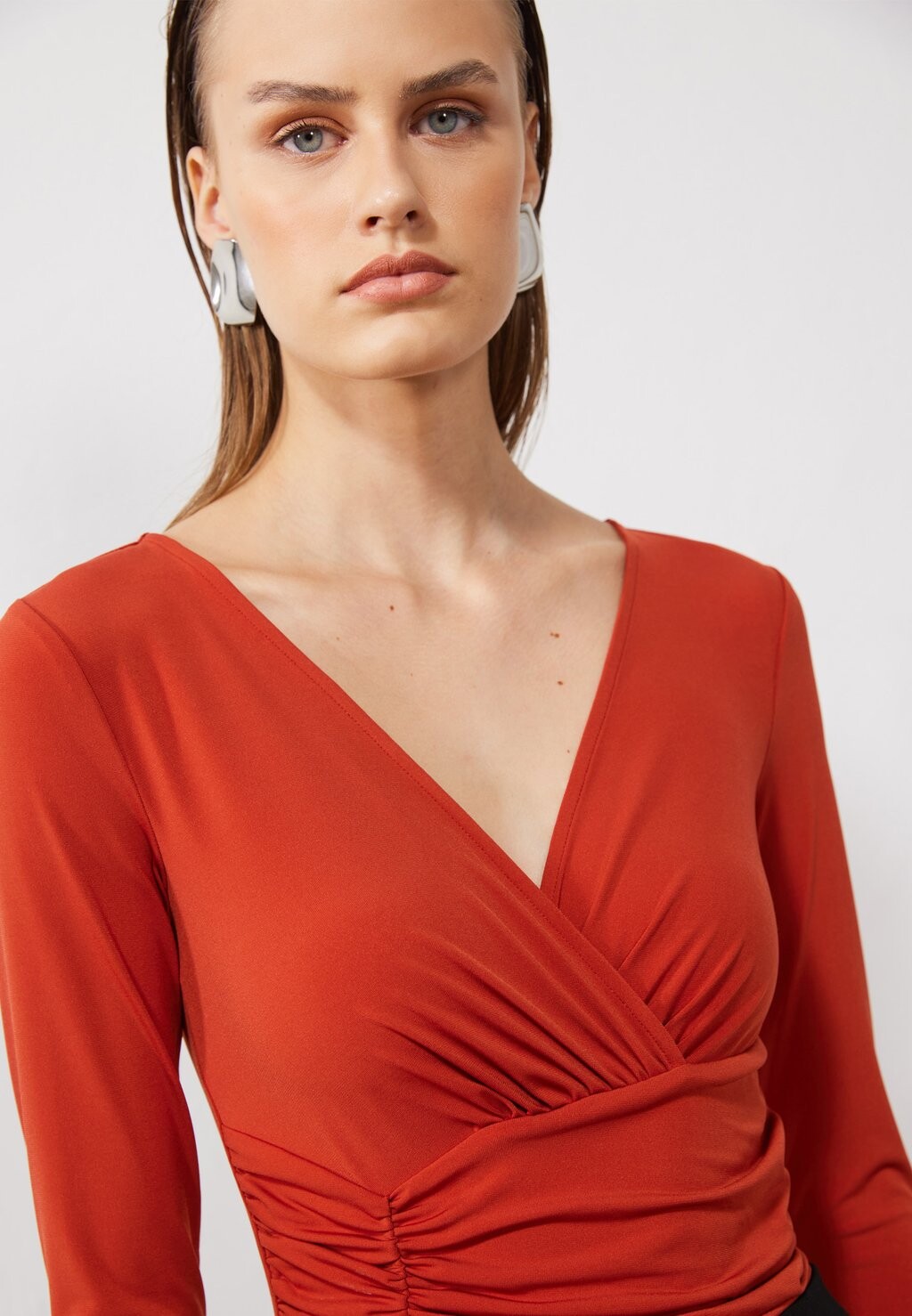 Топ с длинными рукавами Anna Field, красный
Топ с длинными рукавами Anna Field, красный